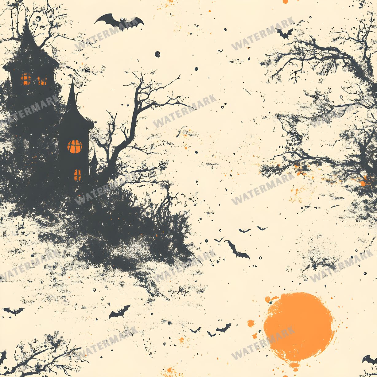 Witchcraft Seamless Pattern