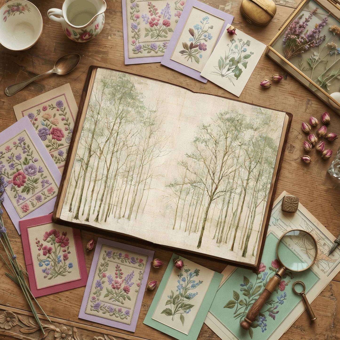 Woodlands Digital Papers