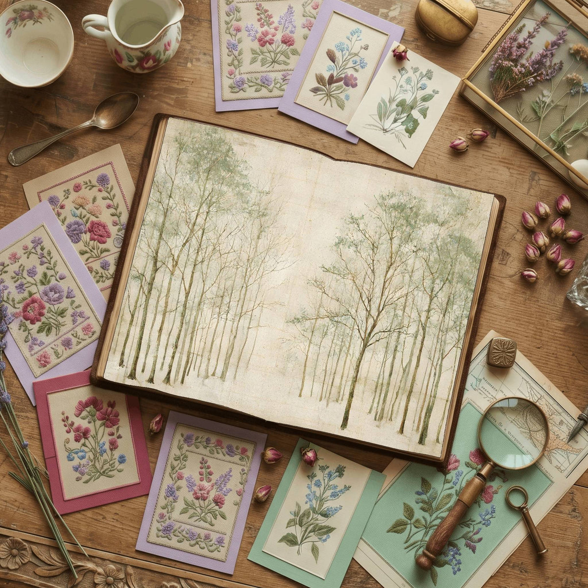 Woodlands Digital Papers