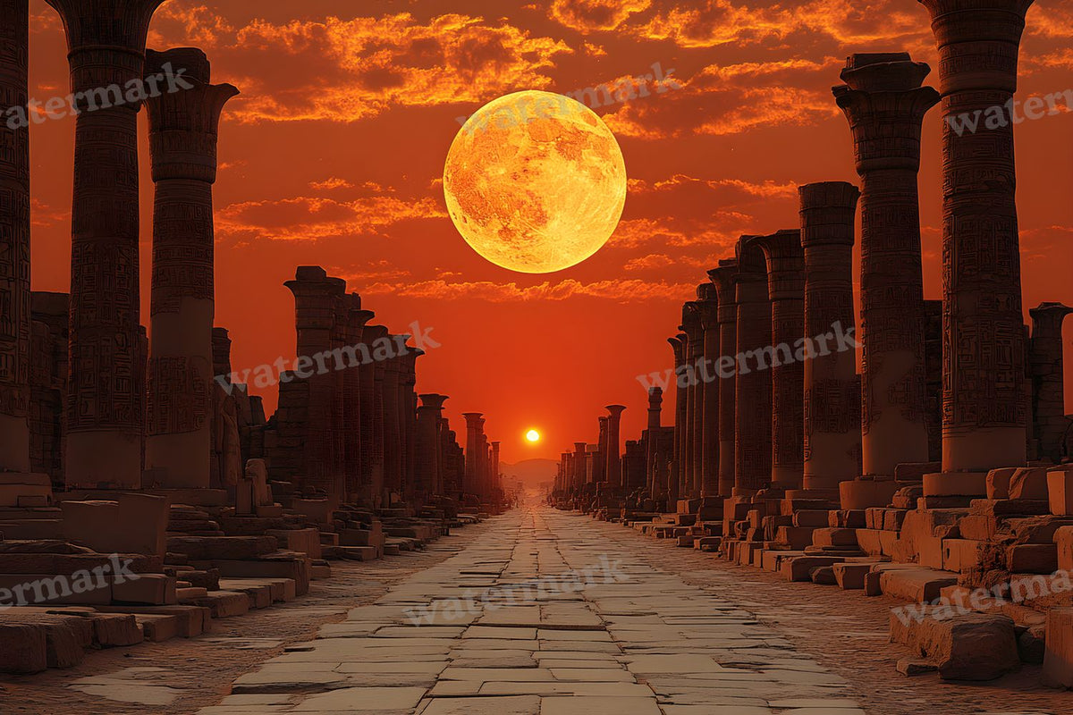 Ancient Egyptian Night Backdrop Images