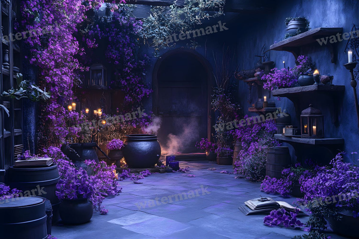 Wicked Witch Garden Backdrop Images