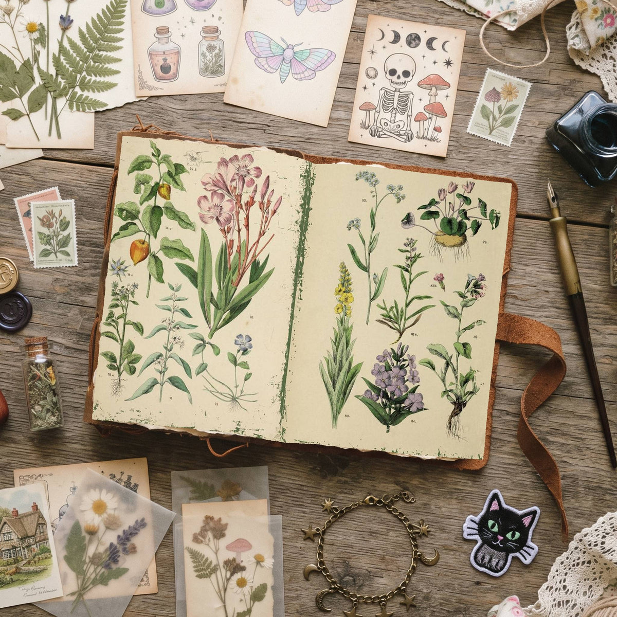 Botanical Digital Papers