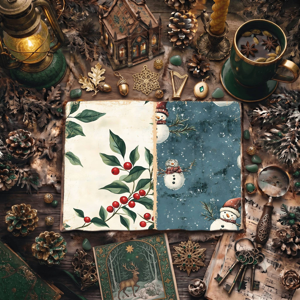 Christmas Digital Papers