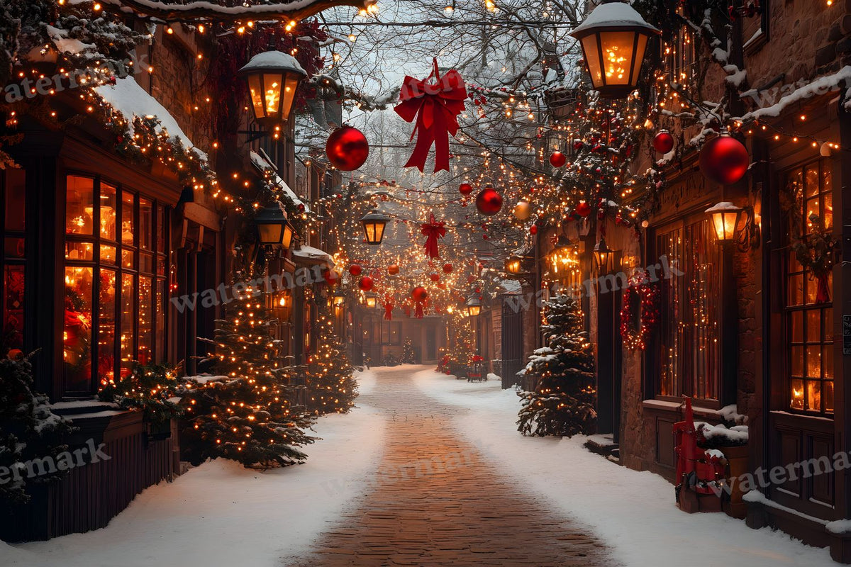 Classic Christmas Backdrop Images