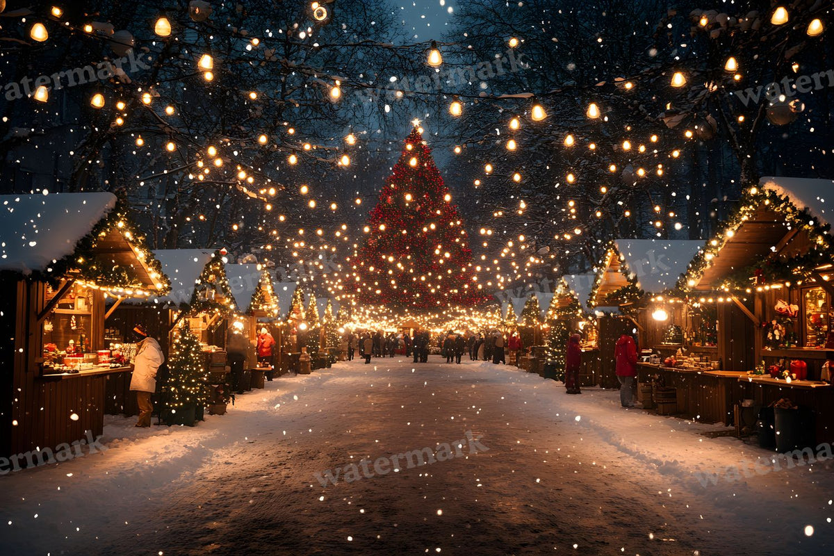 Classic Christmas Backdrop Images