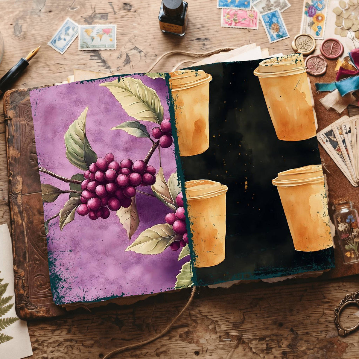 Coffee Digital Papers