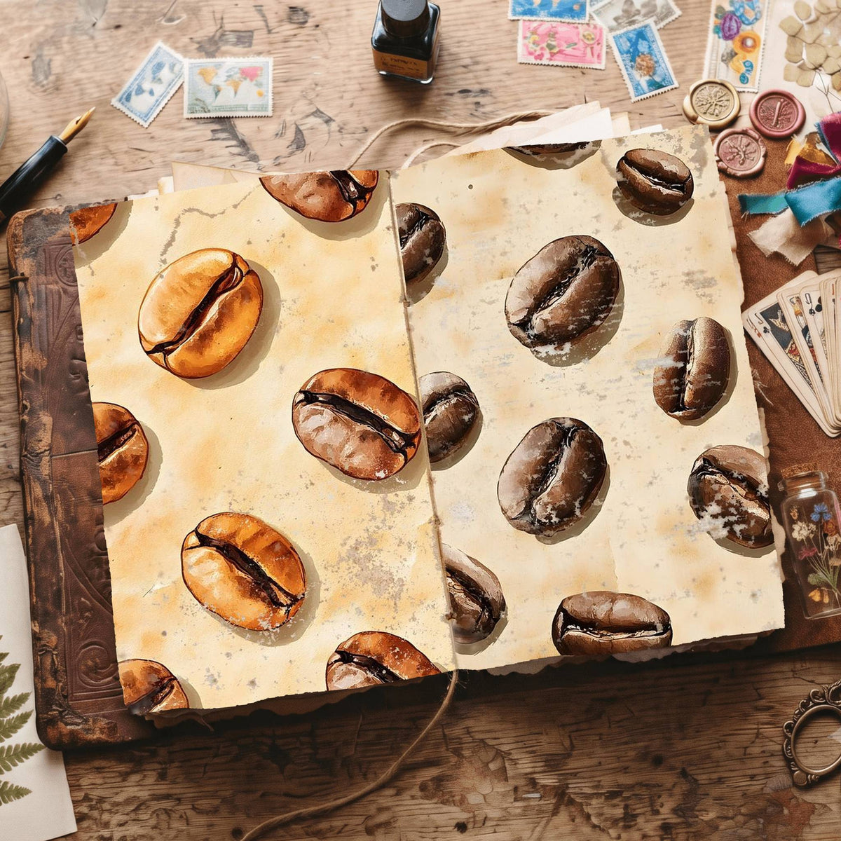 Coffee Digital Papers