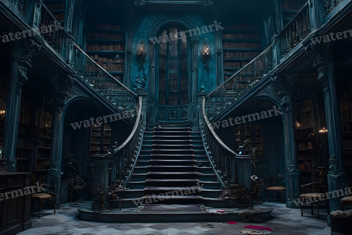 Dark Academia Study Backdrop Images