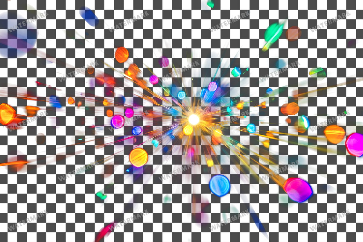 Disco Light Transparent Overlay Pngs