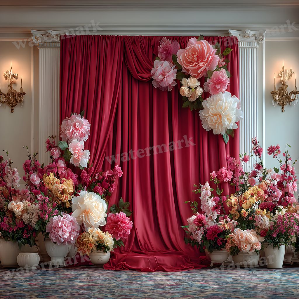 Elegant Wedding Backdrop Images