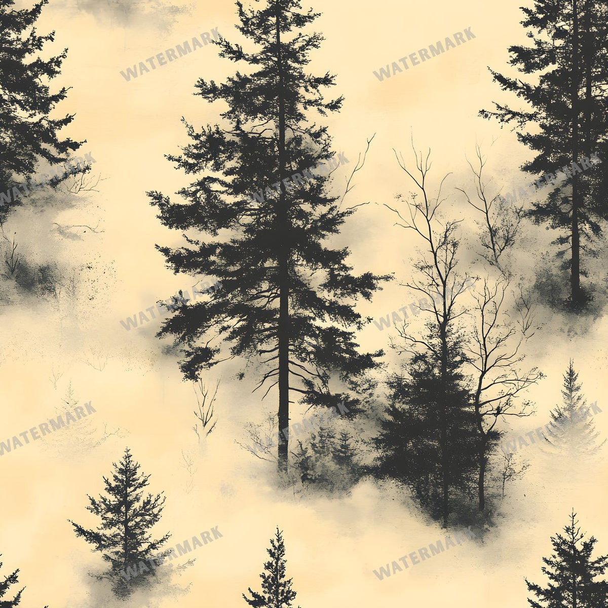 Forest Seamless Pattern