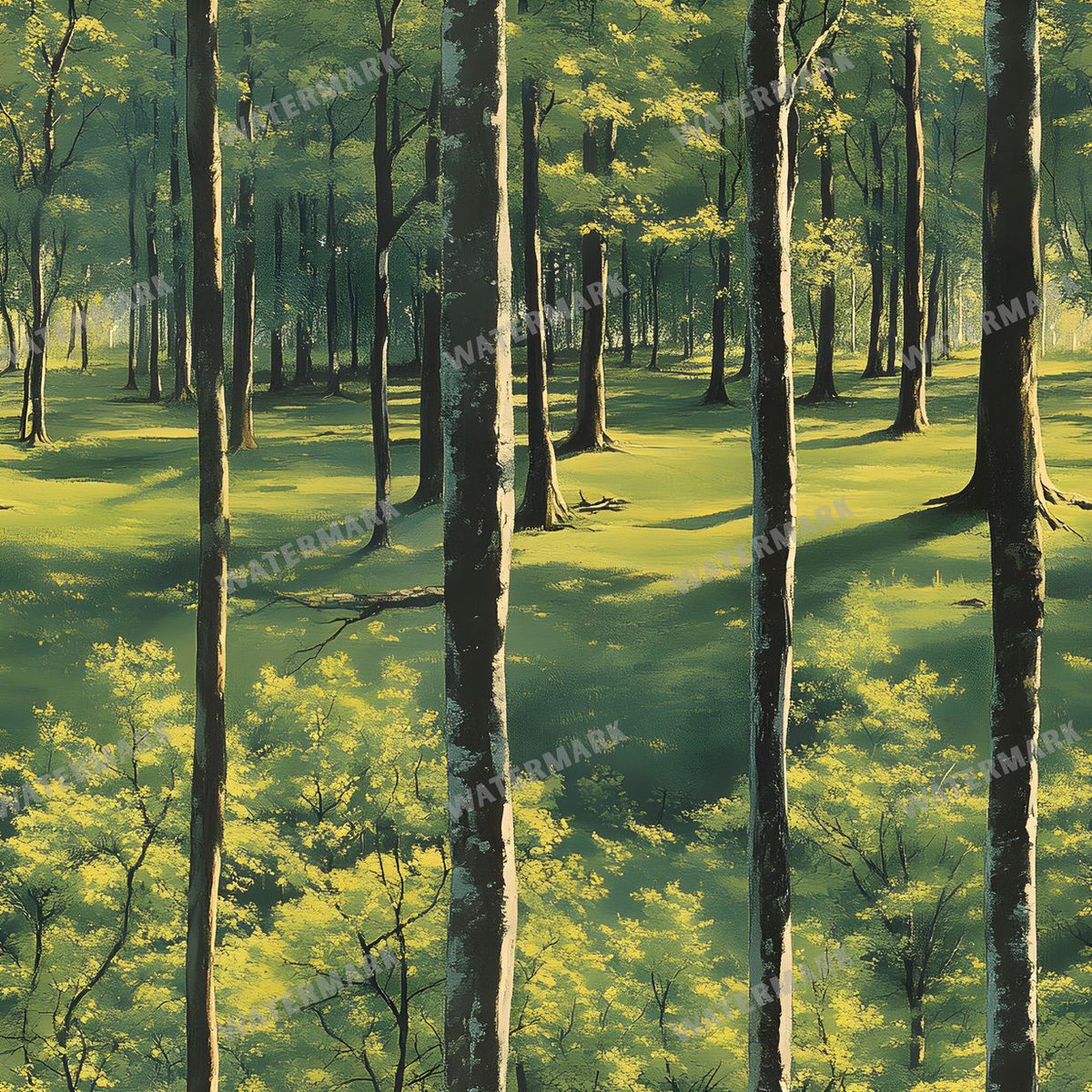 Forest Seamless Pattern