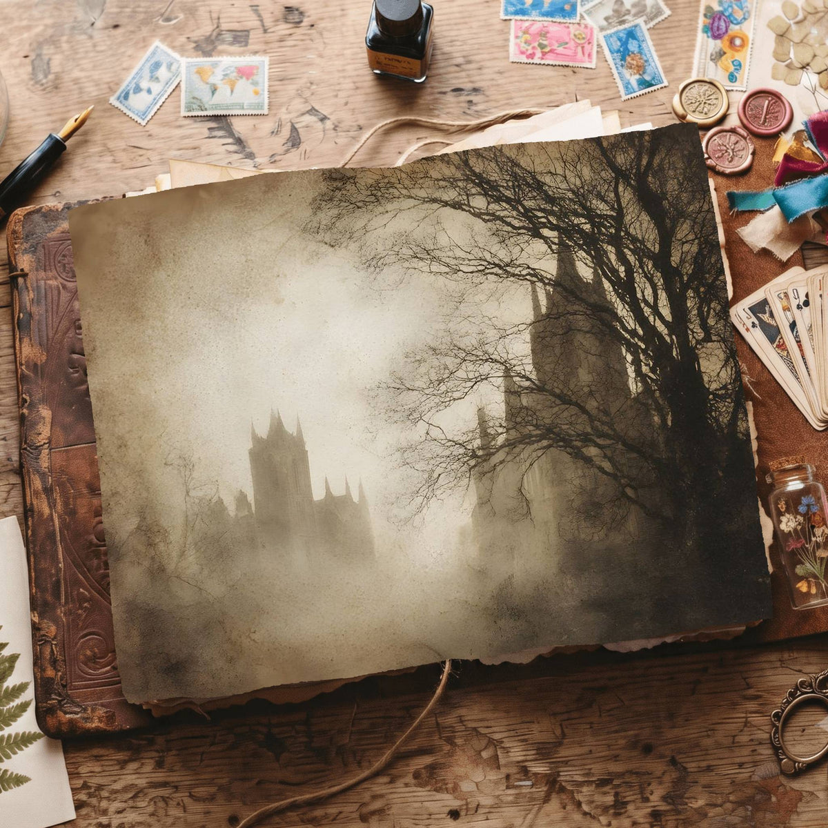 Gothic Digital Papers