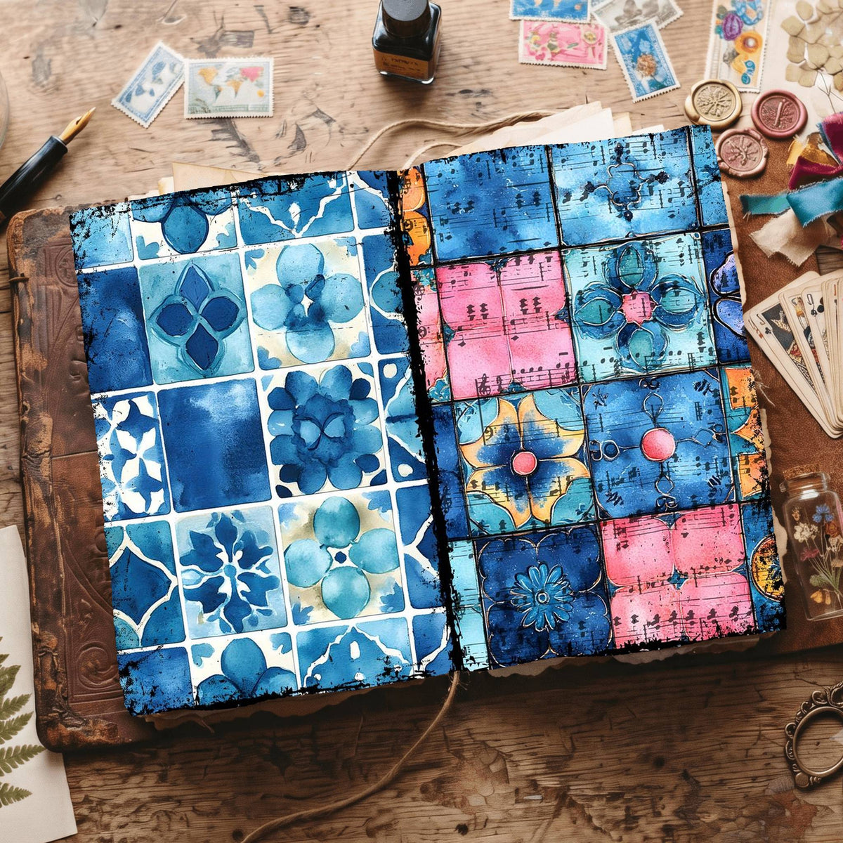 Moroccan Pattern Digital Papers