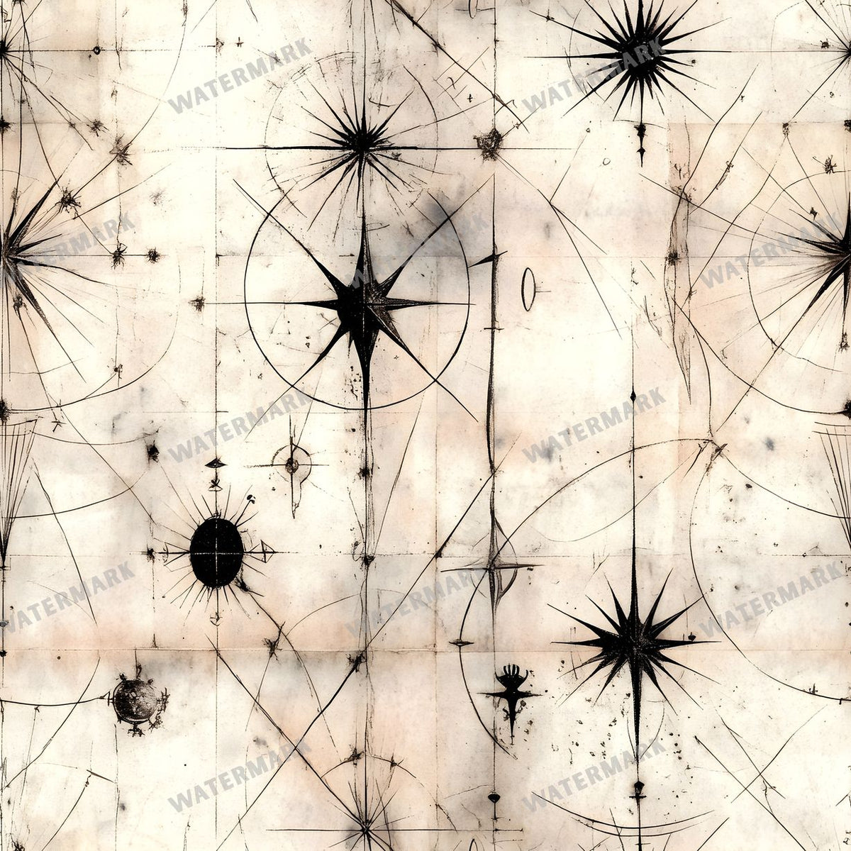 Witchcraft Seamless Pattern