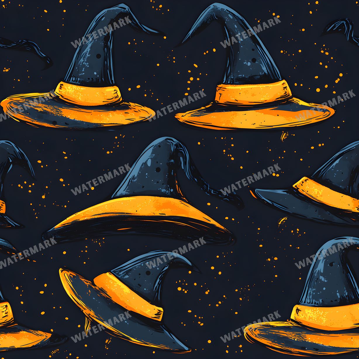 Witchcraft Seamless Pattern