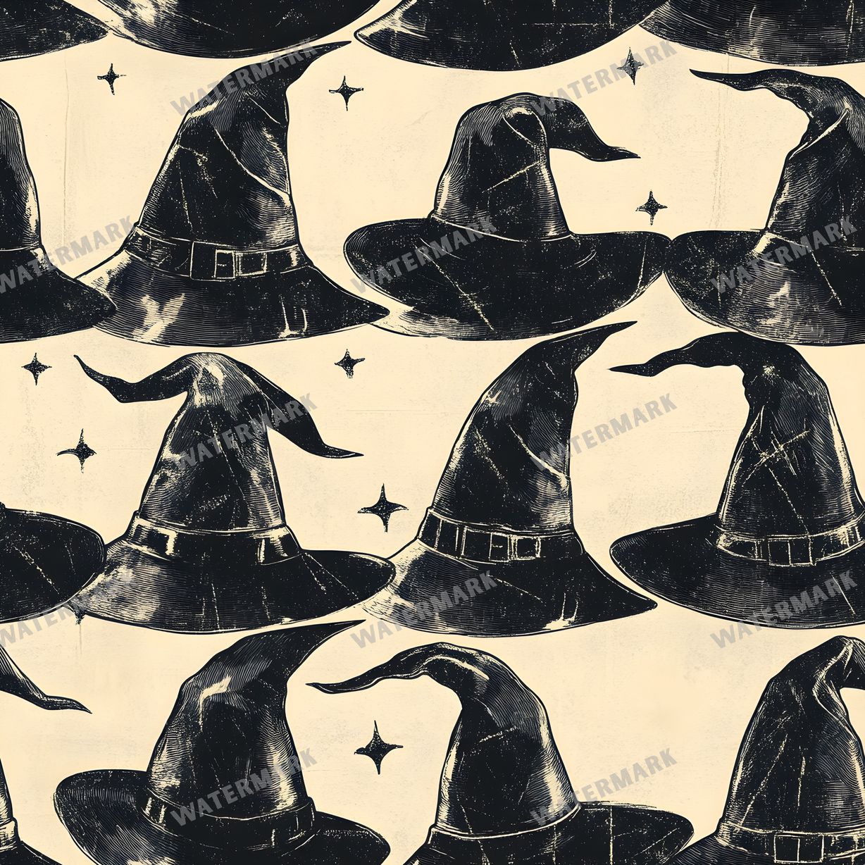 Witchcraft Seamless Pattern