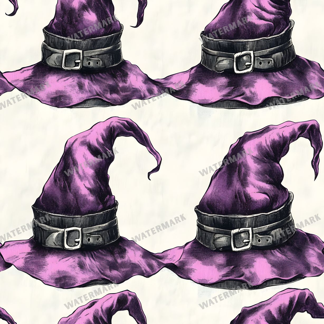 Witchcraft Seamless Pattern