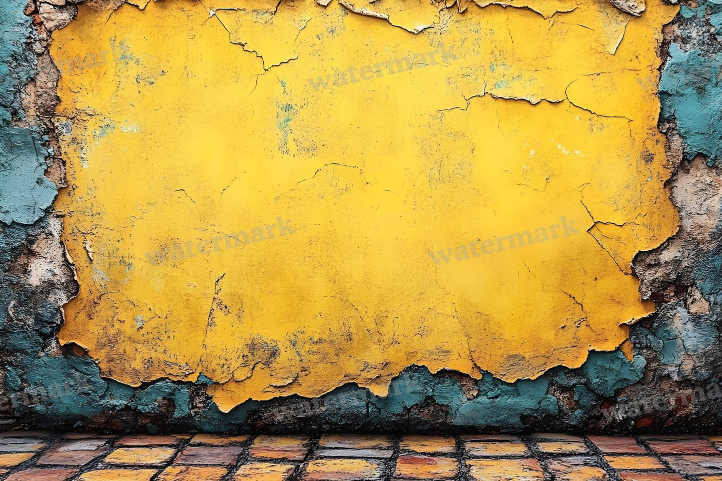 Yellow Vintage Room Backdrop Images