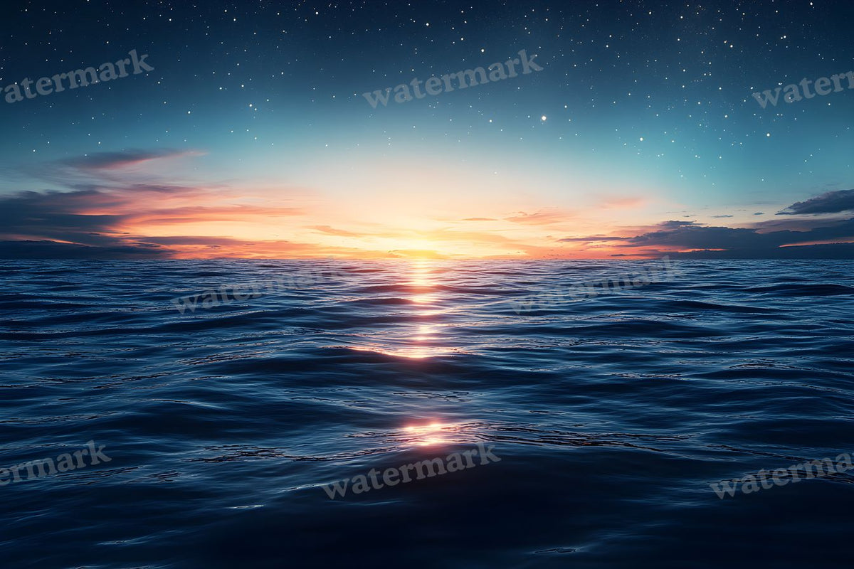Starry Night digital photo backdrop for photo editing, preview 31