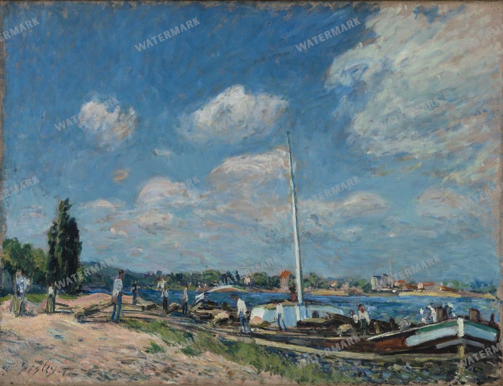 Alfred Sisley Vintage Paintings