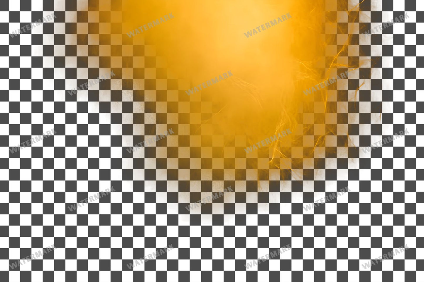 Amber Light Transparent Overlay Pngs