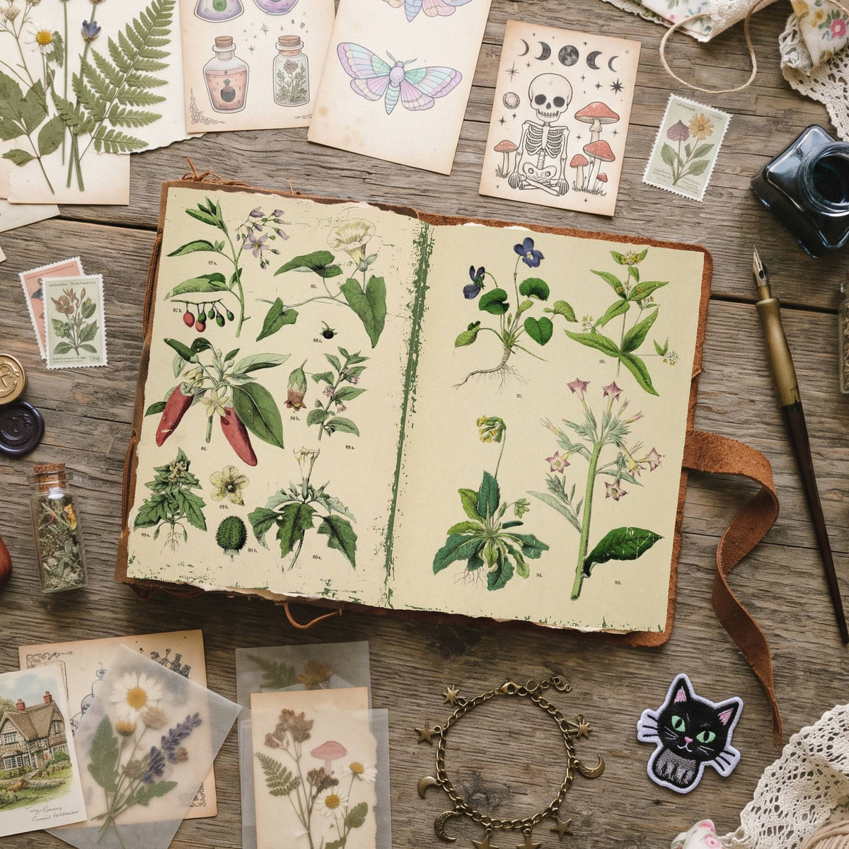 Botanical Digital Papers