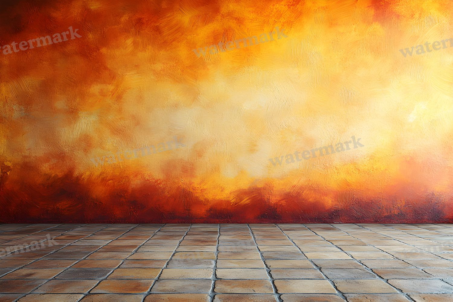 Burnt Amber Wall Backdrop Images
