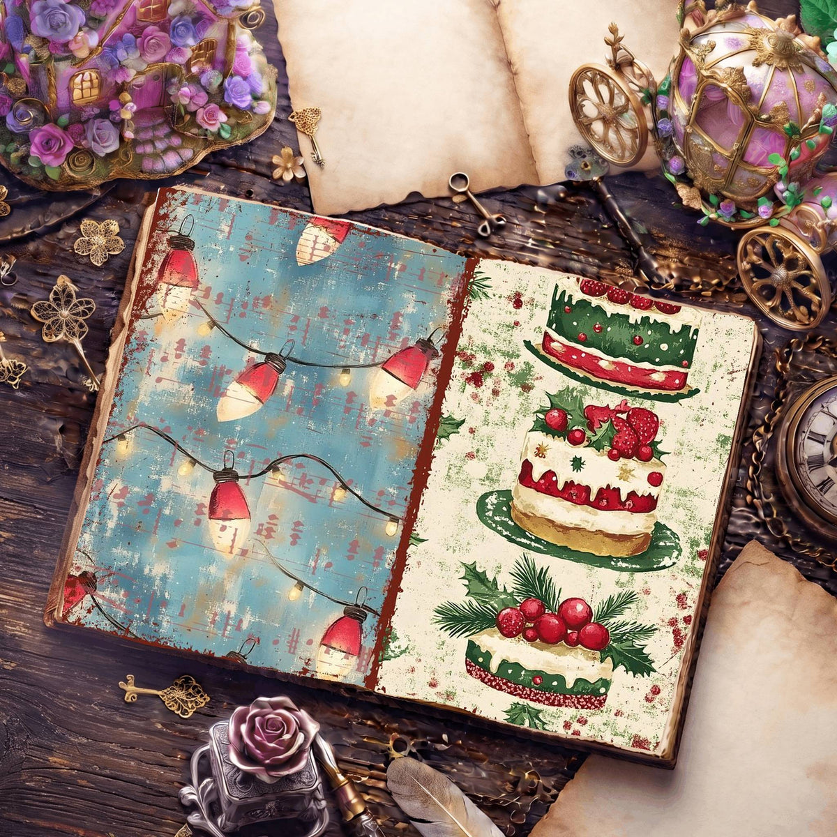 Christmas Digital Papers