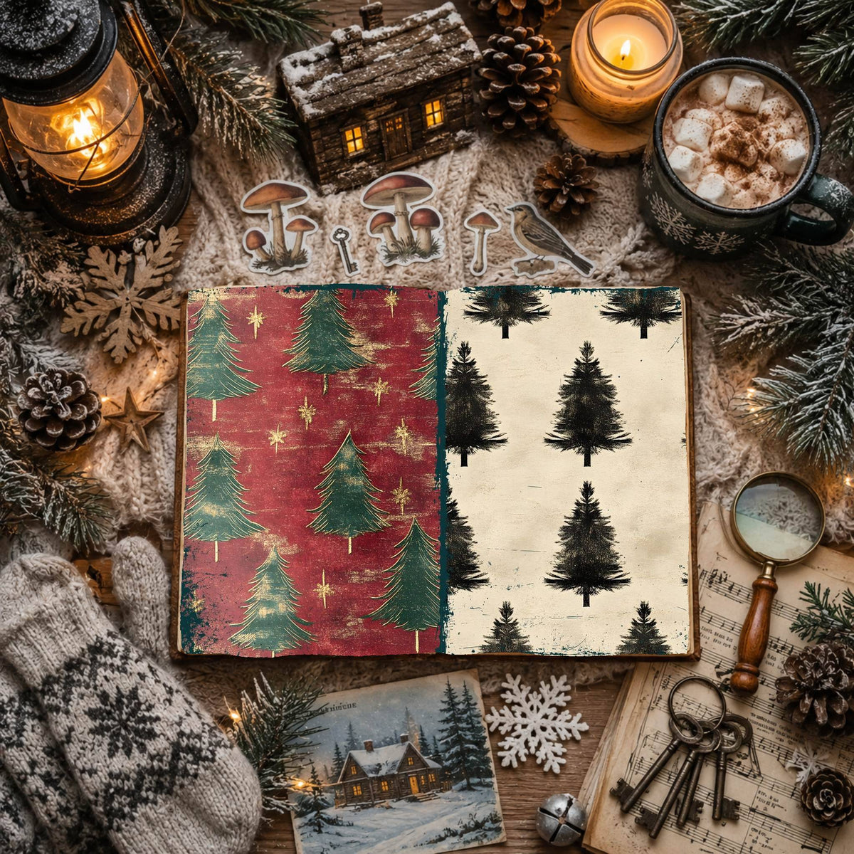 Christmas Digital Papers