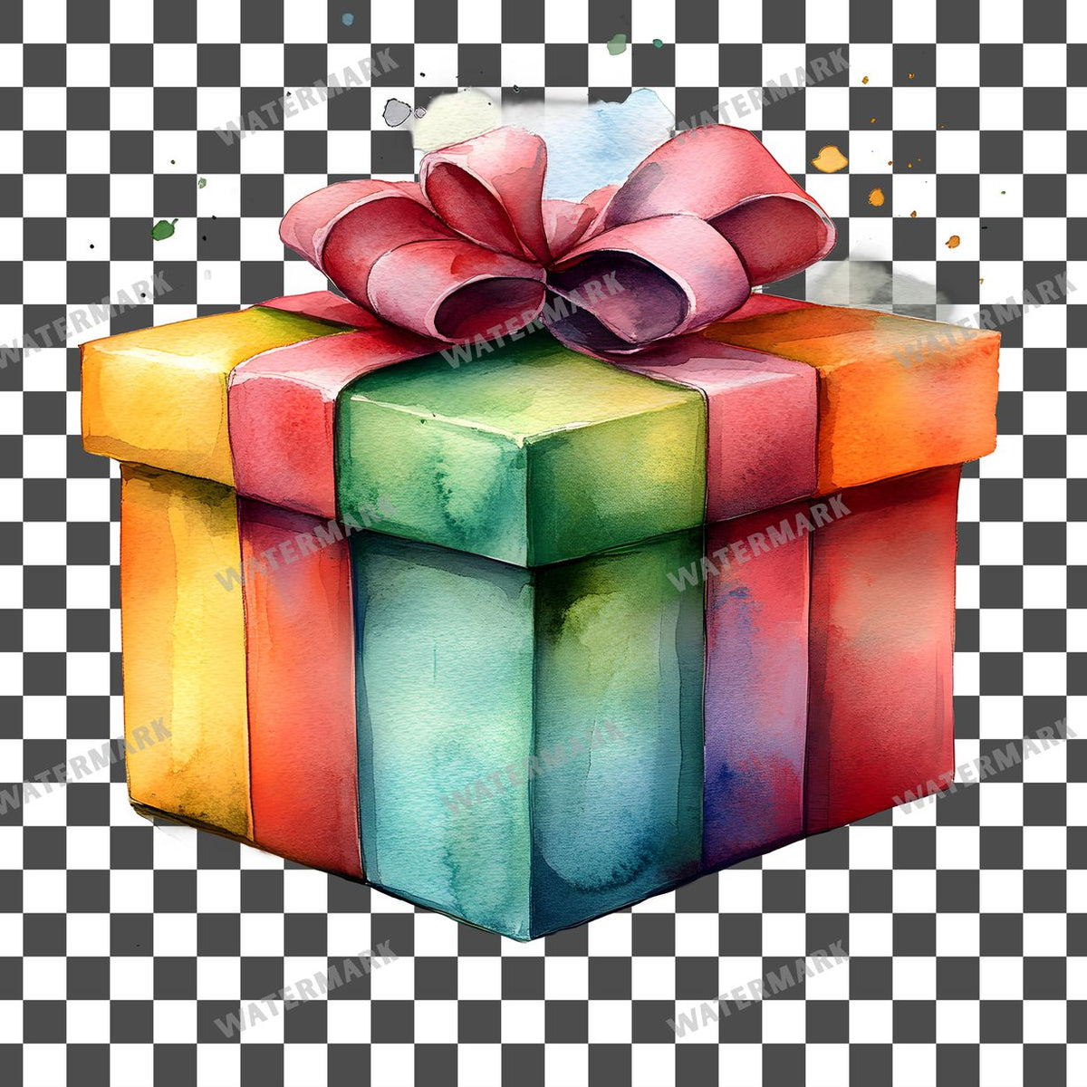 Christmas Kawaii Style Clipart Pngs