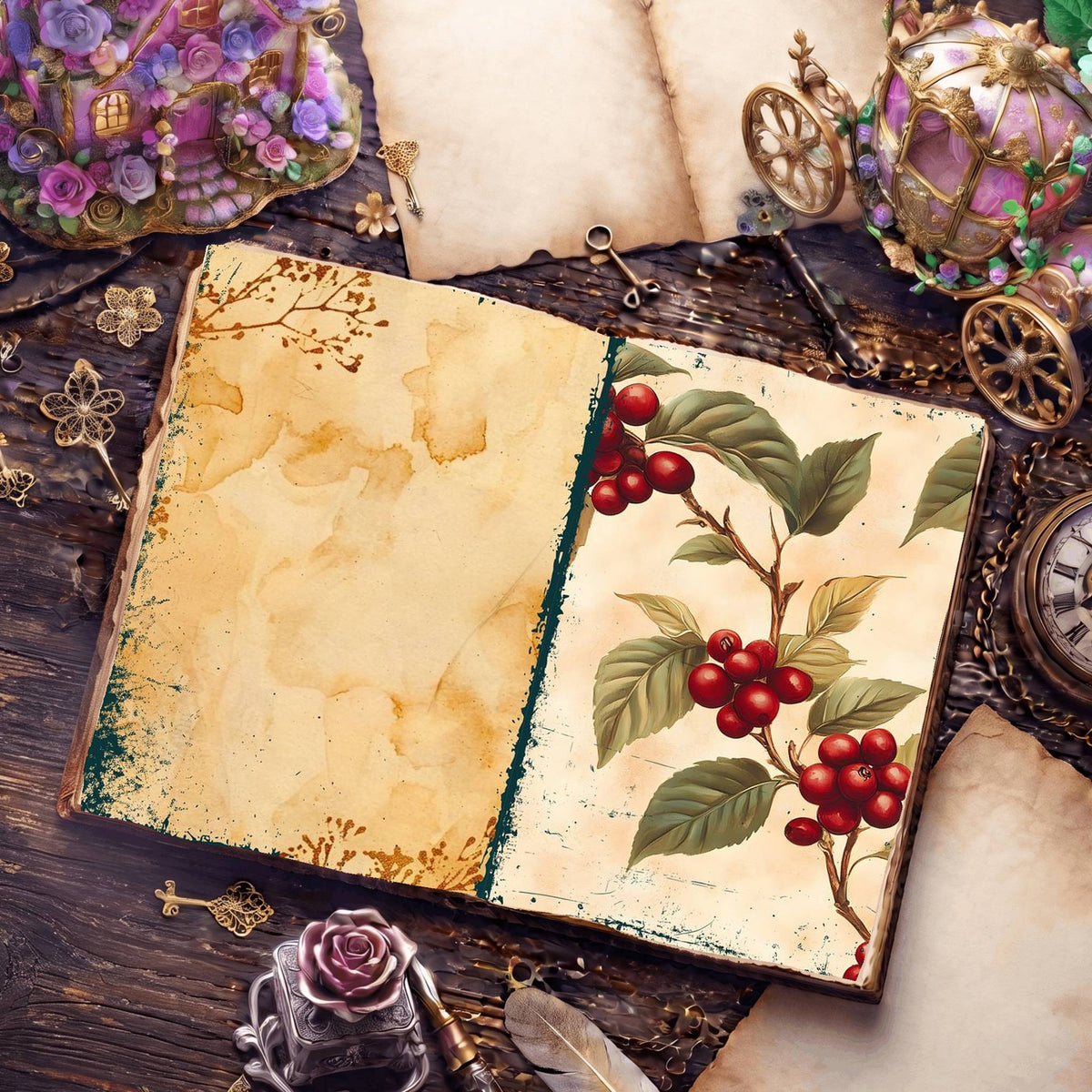 Coffee Digital Papers