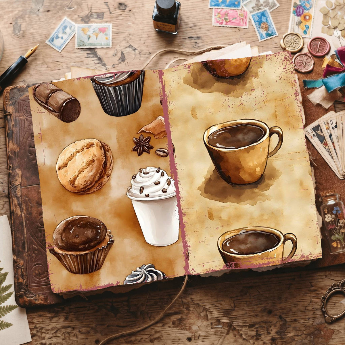 Coffee Digital Papers