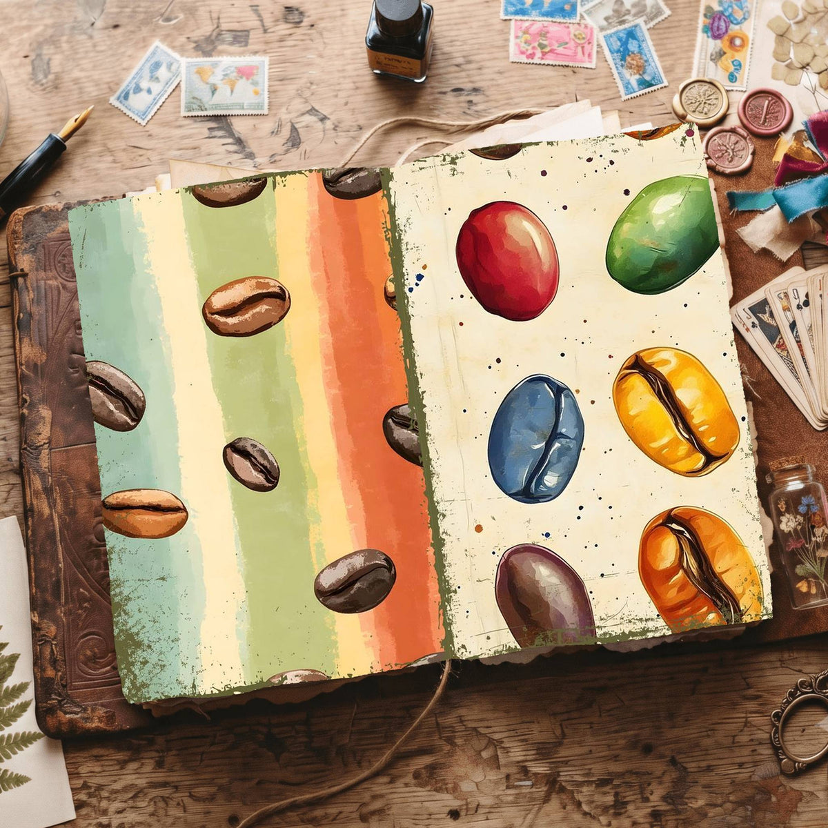 Coffee Digital Papers