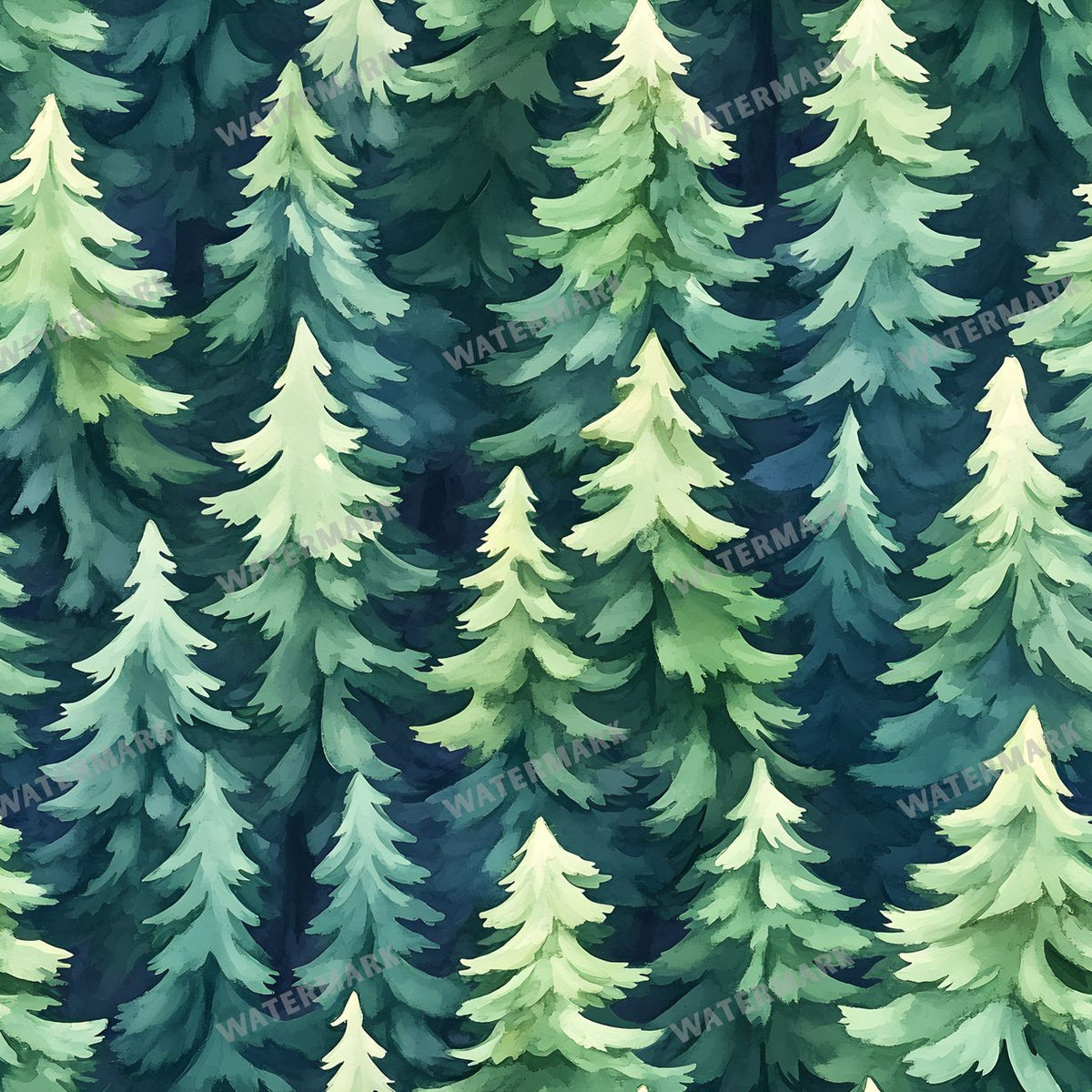 Forest Seamless Pattern