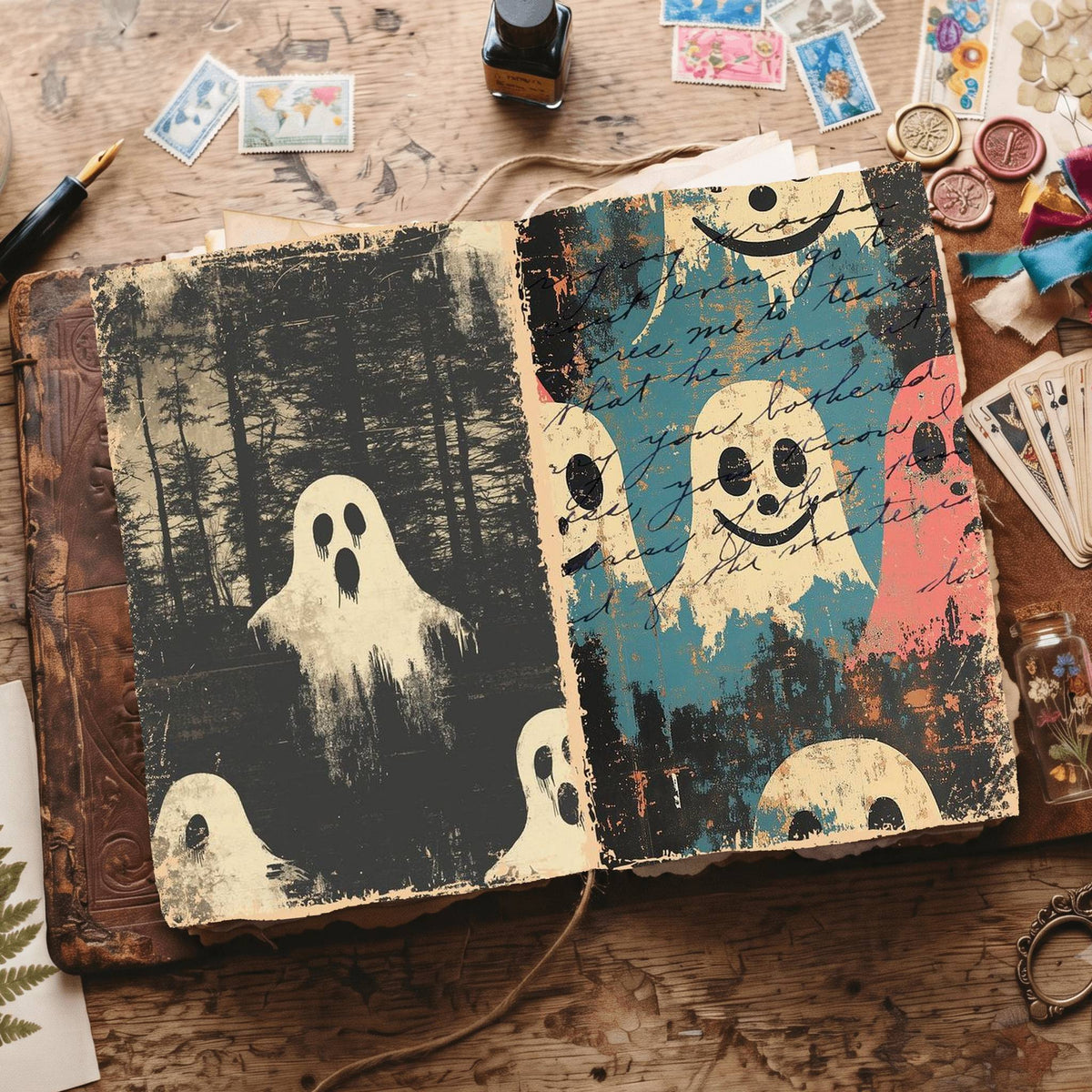 Halloween Digital Papers