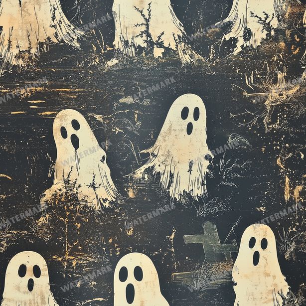 Halloween Seamless Pattern