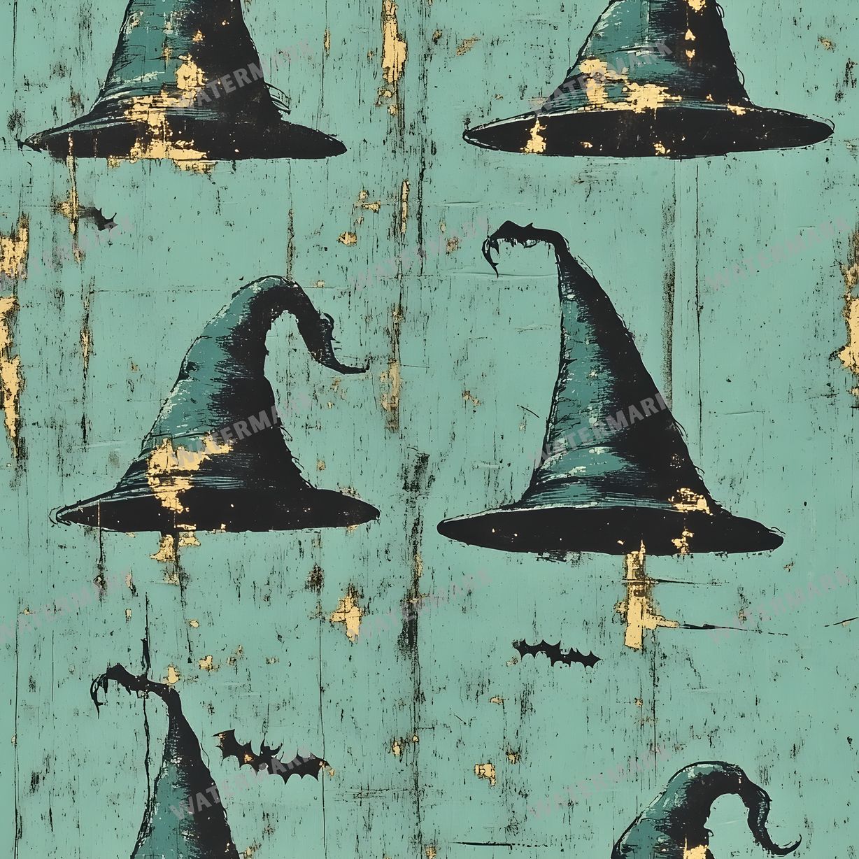 Witchcraft Seamless Pattern