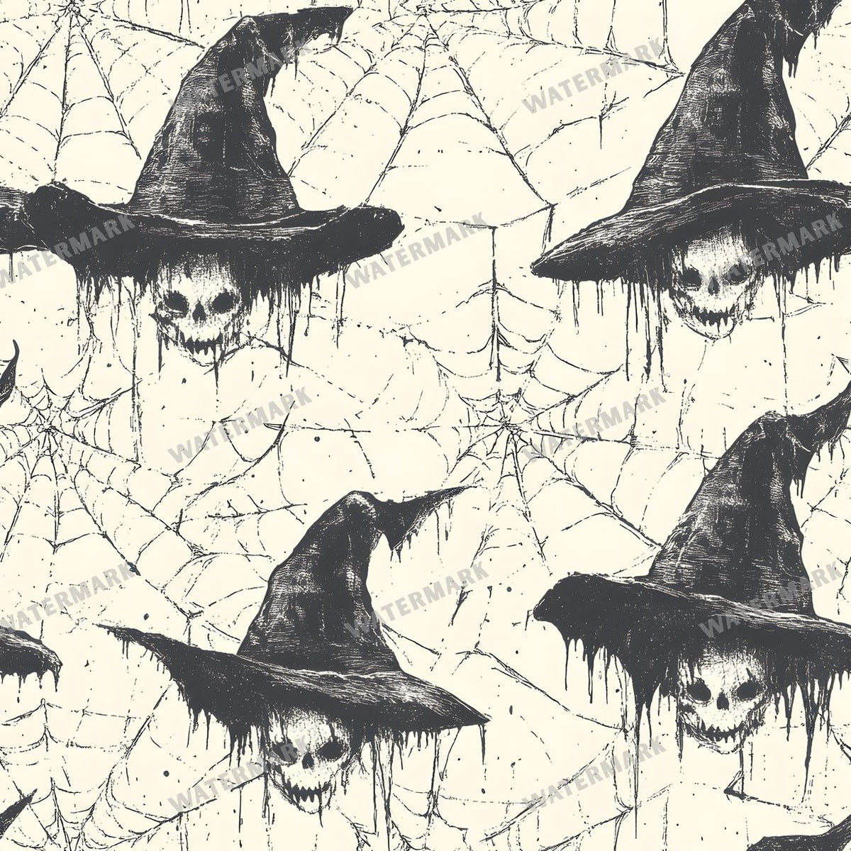 Witchcraft Seamless Pattern