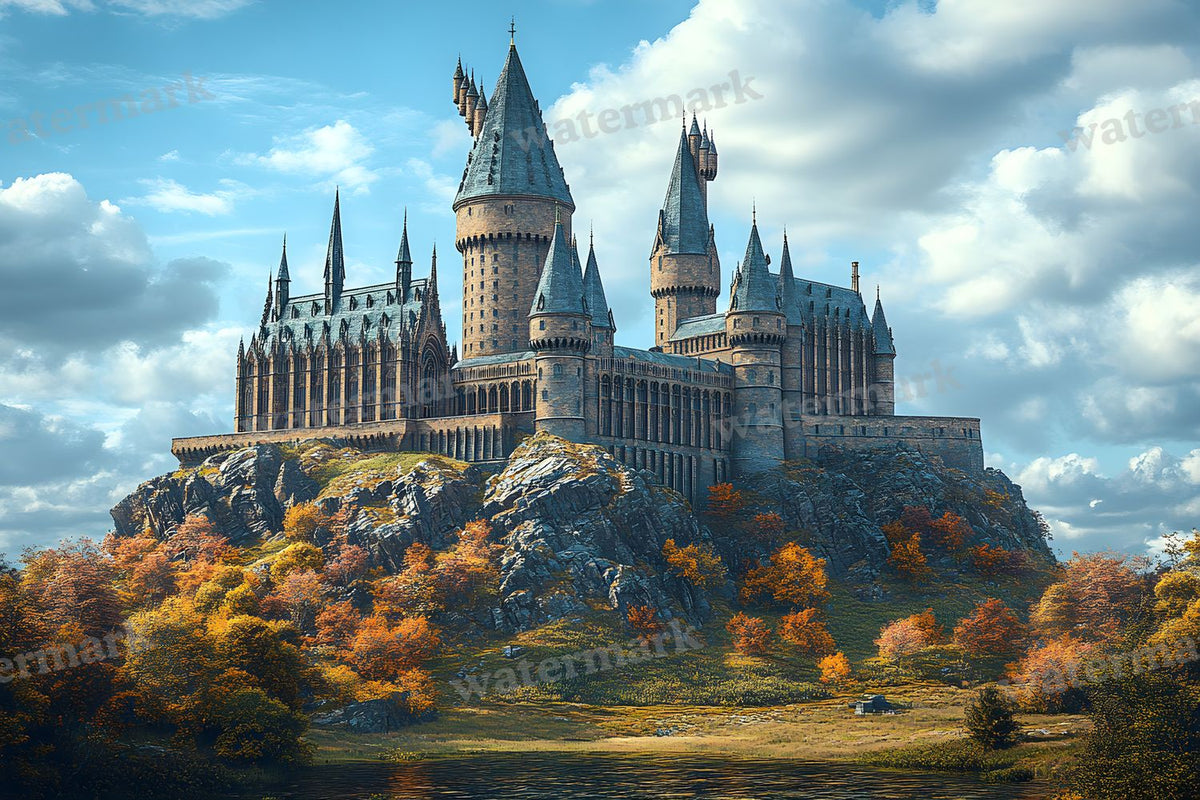 Wizarding School Backdrop Images