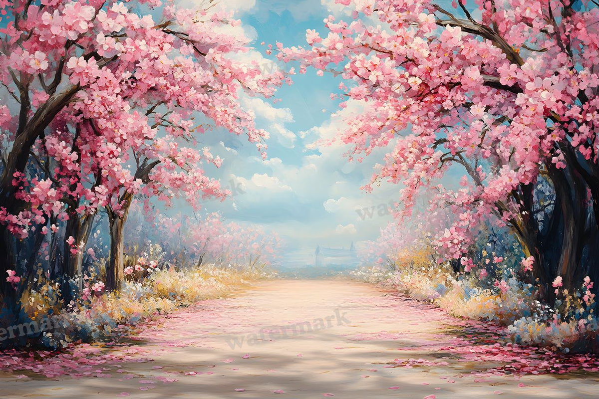 Spring Blossom Escape Backdrop Images