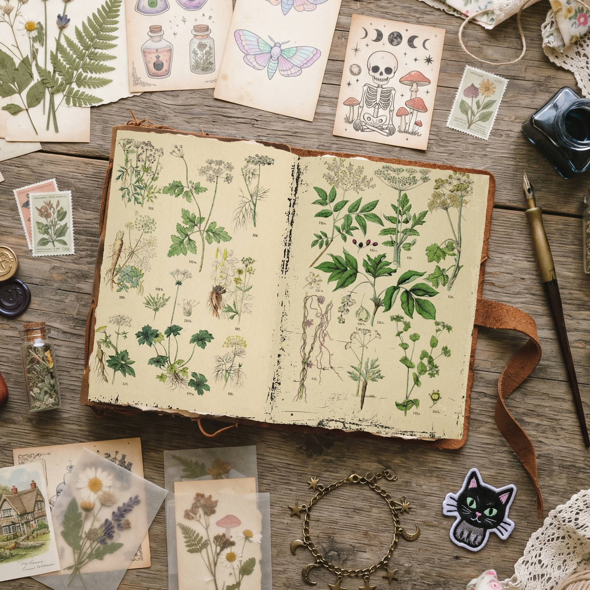 Botanical Digital Papers