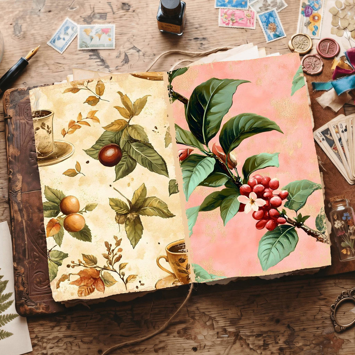 Coffee Digital Papers