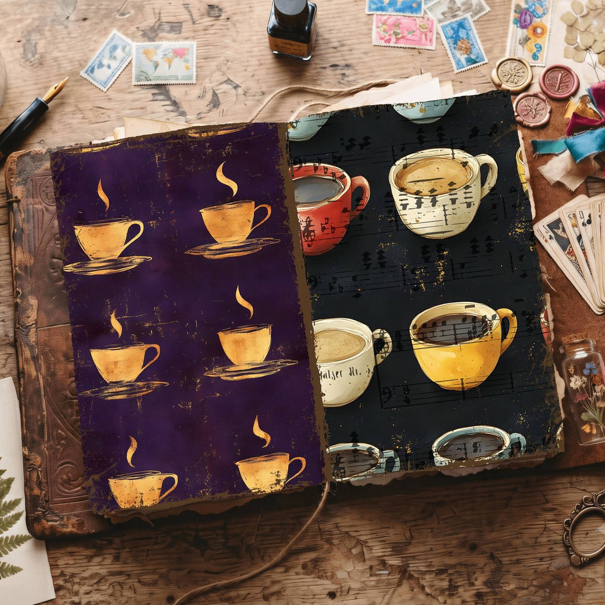 Coffee Digital Papers