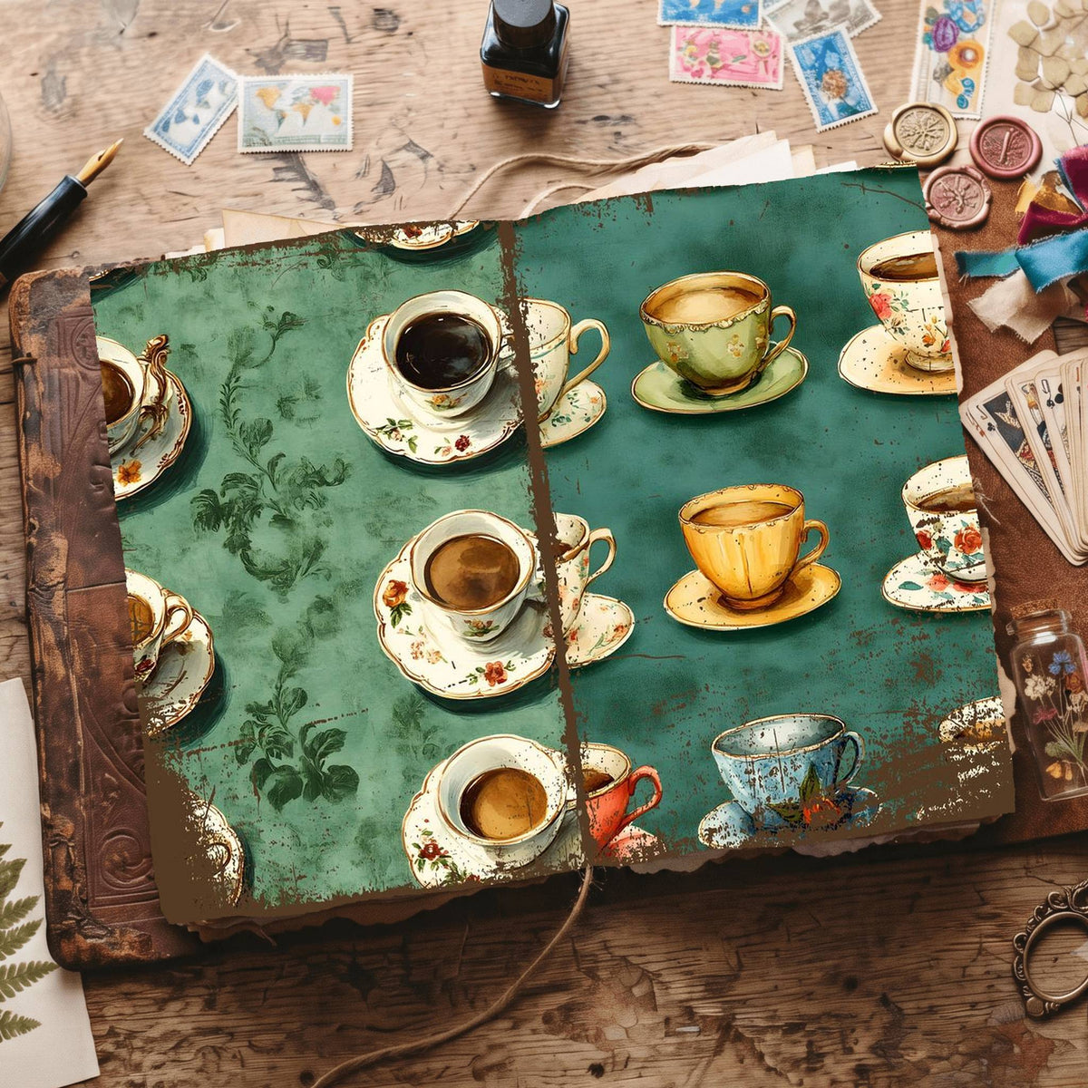Coffee Digital Papers