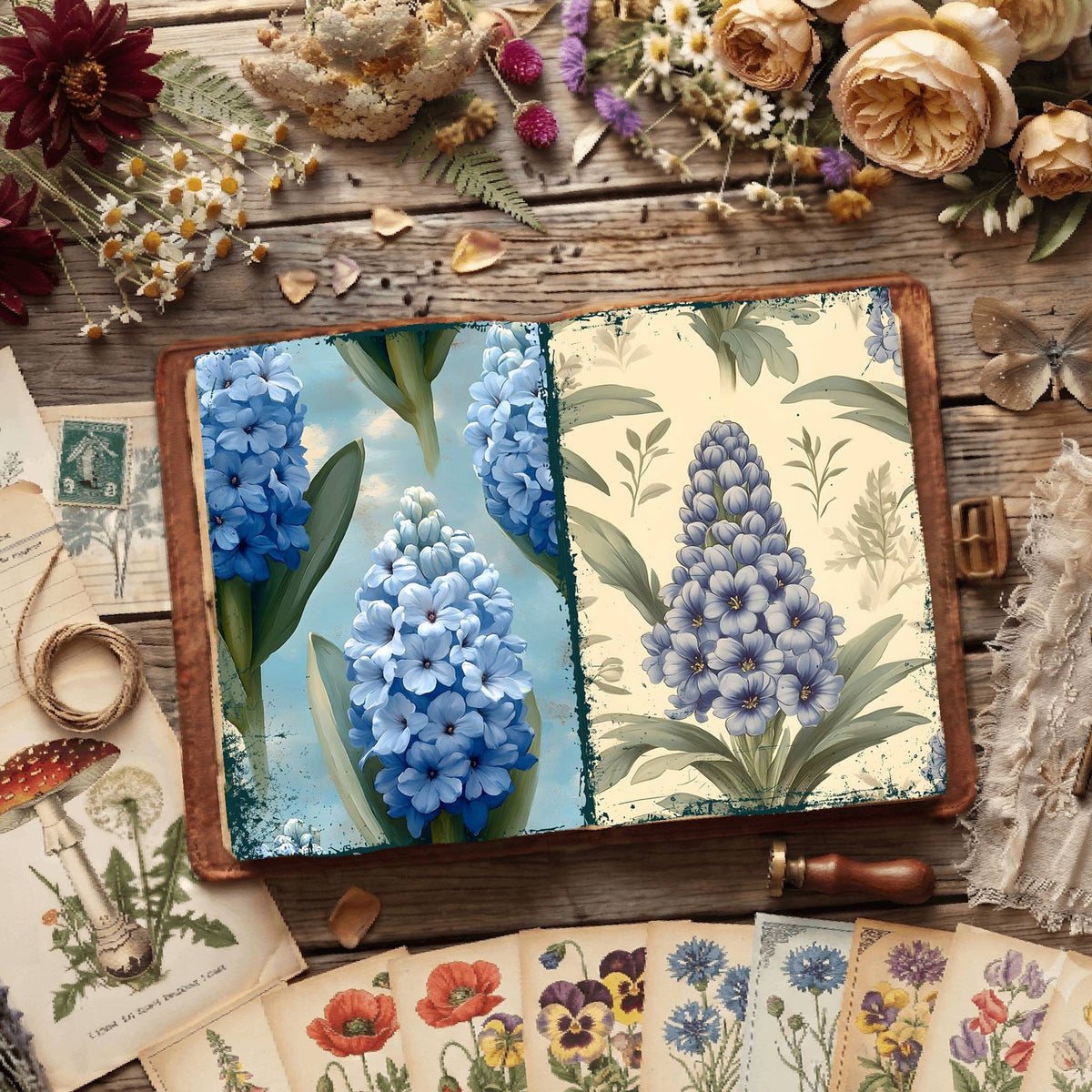Floral Digital Papers