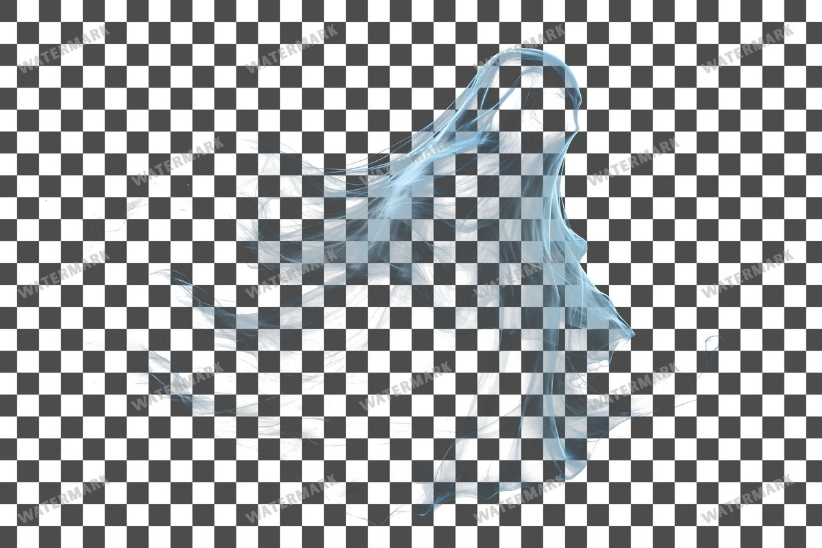 Ghostly Apparition Transparent Overlay Pngs