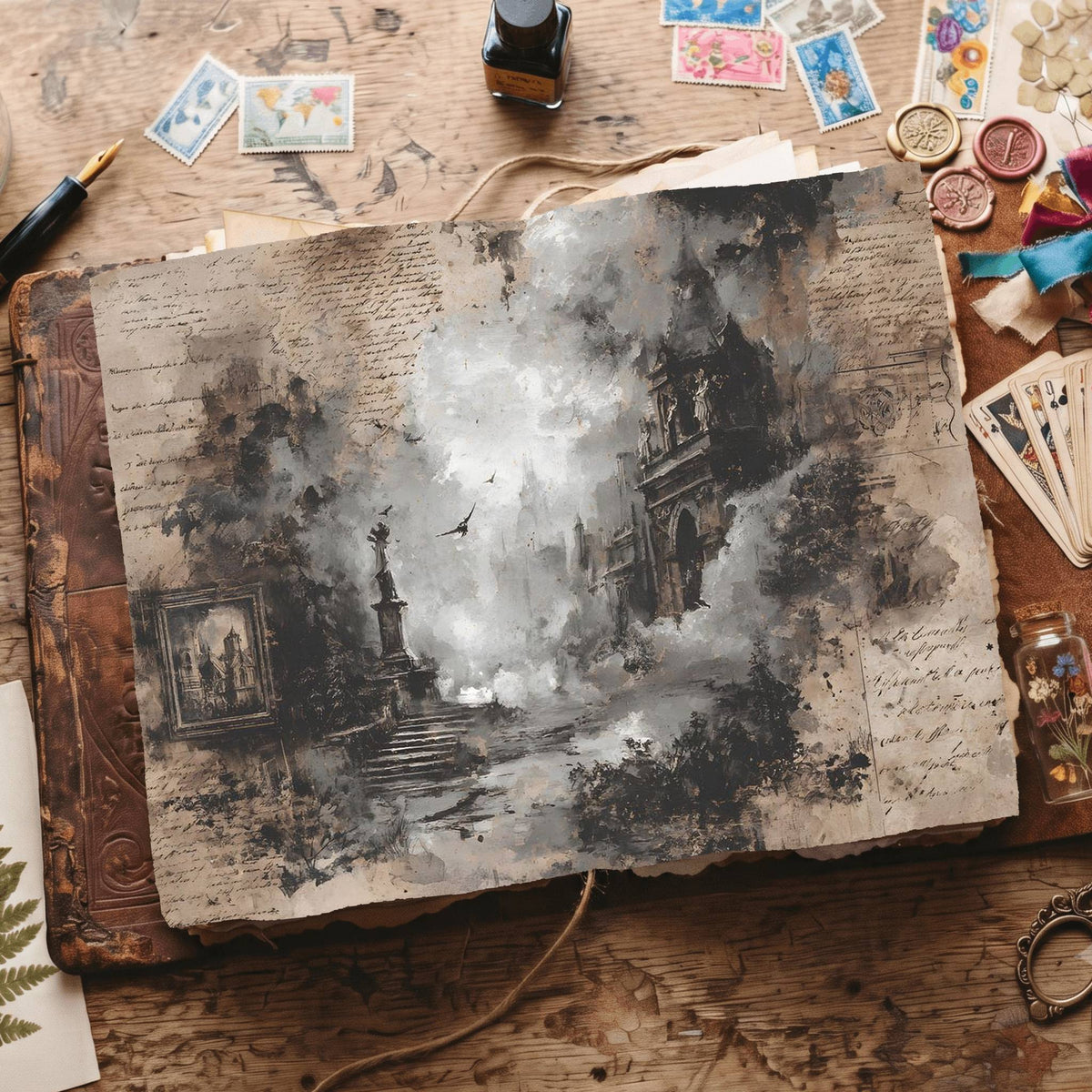 Gothic Digital Papers
