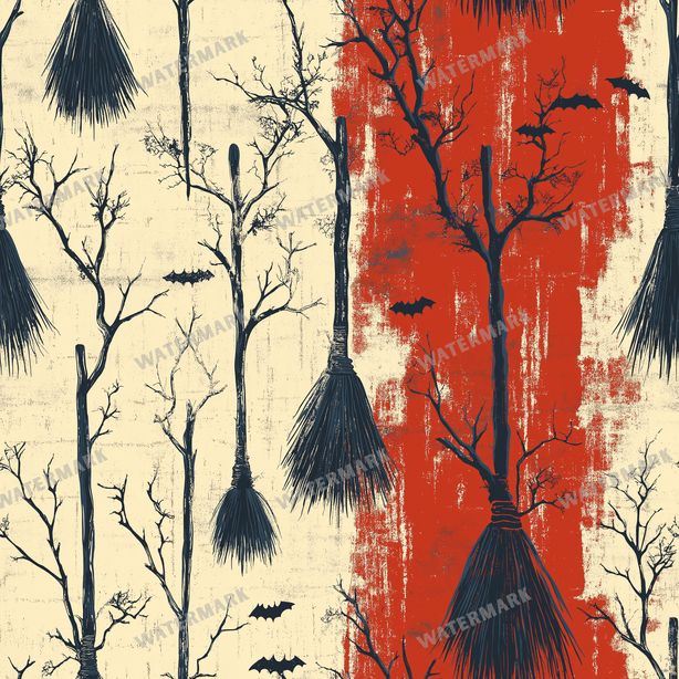 Halloween Seamless Pattern