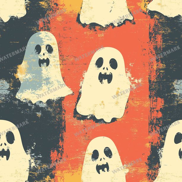 Halloween Seamless Pattern